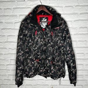 Oxygen digital camo girls winter jacket